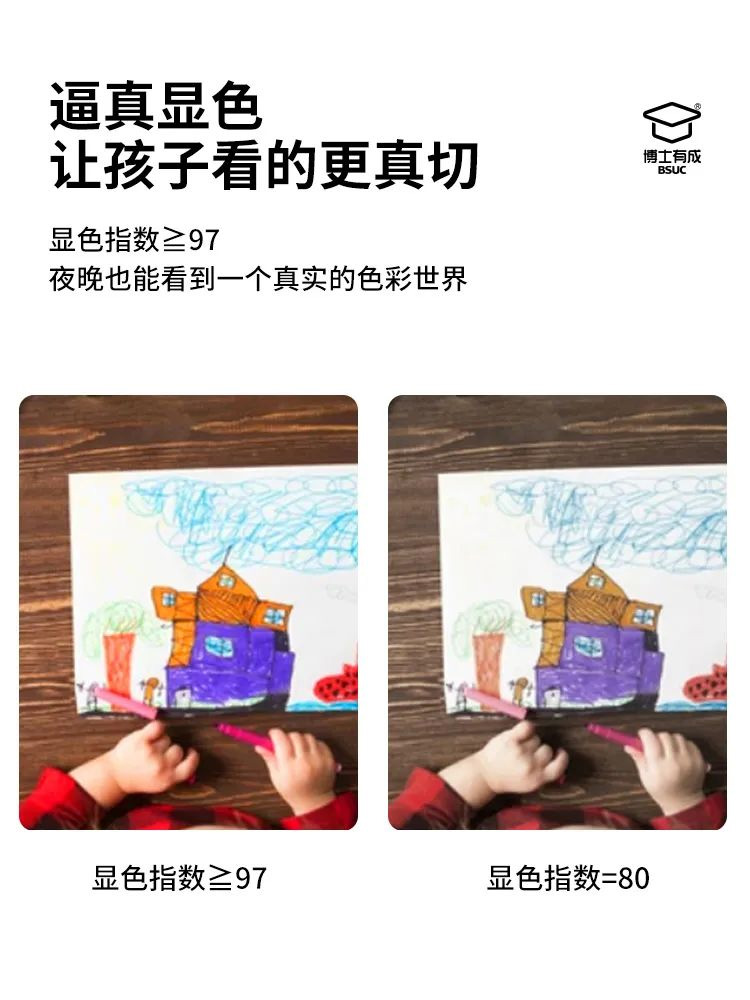 快猫成人短视频天使之翼护眼灯，显色指数高达97